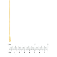 Load image into Gallery viewer, 14K Yellow Gold 1.05mm D/C Cable Chain Necklaces with Lobster Lock
