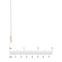 Load image into Gallery viewer, 14K Yellow Gold or White Gold or Rose Gold 1.15mm D/C Cable Chain Necklace with Lobster Lock
