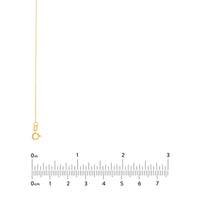 Load image into Gallery viewer, 14K Yellow Gold  0.55mm Box Chain Necklace with Spring Ring
