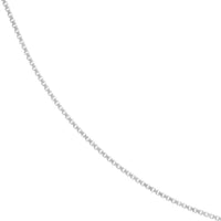 Load image into Gallery viewer, 14K Yellow Gold and White Gold 0.73mm Box Chain Necklace with Lobster Lock
