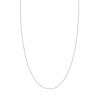 Load image into Gallery viewer, 14K Yellow Gold and White Gold 0.96mm Box Chain Necklace with Lobster Lock
