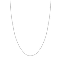 Load image into Gallery viewer, 14K Yellow Gold or White Gold 1.5mm Wheat Chain Necklace with Lobster Lock
