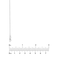 Load image into Gallery viewer, 14K Yellow Gold and White Gold 0.85mm Square Wheat Chain Necklace with Lobster Lock
