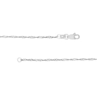 Load image into Gallery viewer, 14K Yellow Gold Or White Gold 1.4mm Singapore Chain Necklace with Lobster Lock
