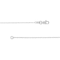 Load image into Gallery viewer, 14K Yellow Gold and White Gold 0.95mm Pendant Rope Chain Necklace with Lobster Lock
