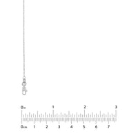 Load image into Gallery viewer, 14K Yellow Gold and White Gold 0.95mm Pendant Rope Chain Necklace with Lobster Lock
