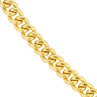 Load image into Gallery viewer, 14K Yellow Gold 7.4mm Light Miami Cuban Chain Necklace

