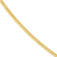 Load image into Gallery viewer, 14K Yellow Gold 2.80mm Miami Cuban Chain Necklace with Lobster Lock
