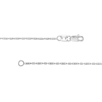 Load image into Gallery viewer, 14K Yellow Gold and White Gold 0.95mm D/C Tube Bead Chain Necklace with Lobster Lock
