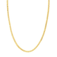 Load image into Gallery viewer, 14K Yellow Gold 4.7mm Miami Cuban Chain Necklace with Lobster Lock

