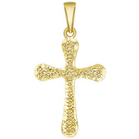 Load image into Gallery viewer, 3d Religious Cross Pendant with Rolo chain
